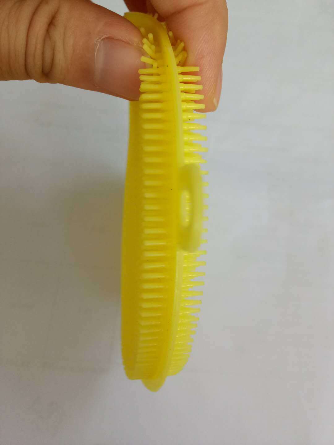 Hot Selling Kitchen Cleaning Sponge Dishwashing Silicone Brush Free of FDA